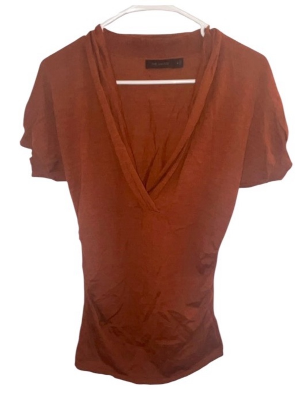 Women’s burnt orange shirt